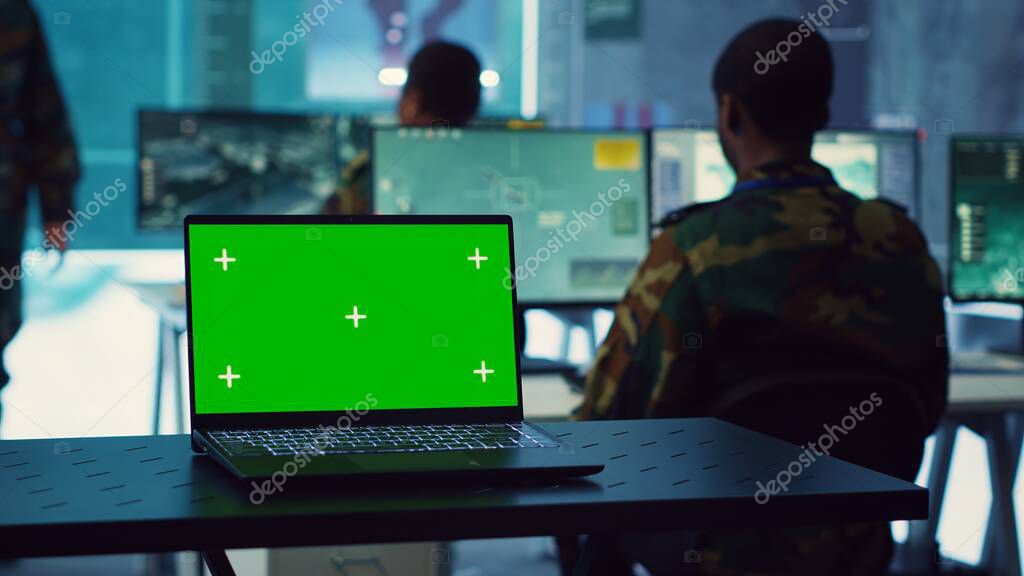 Office tower lobby with surveillance camera