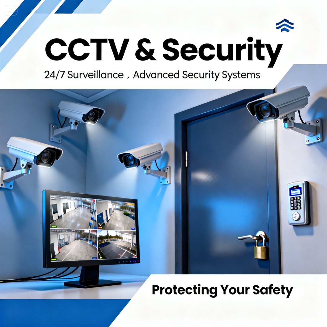CCTV cameras installed
